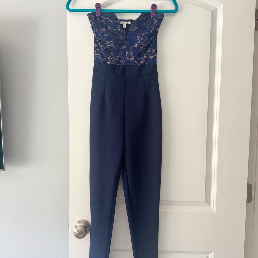 Elegant Navy Jumpsuit
